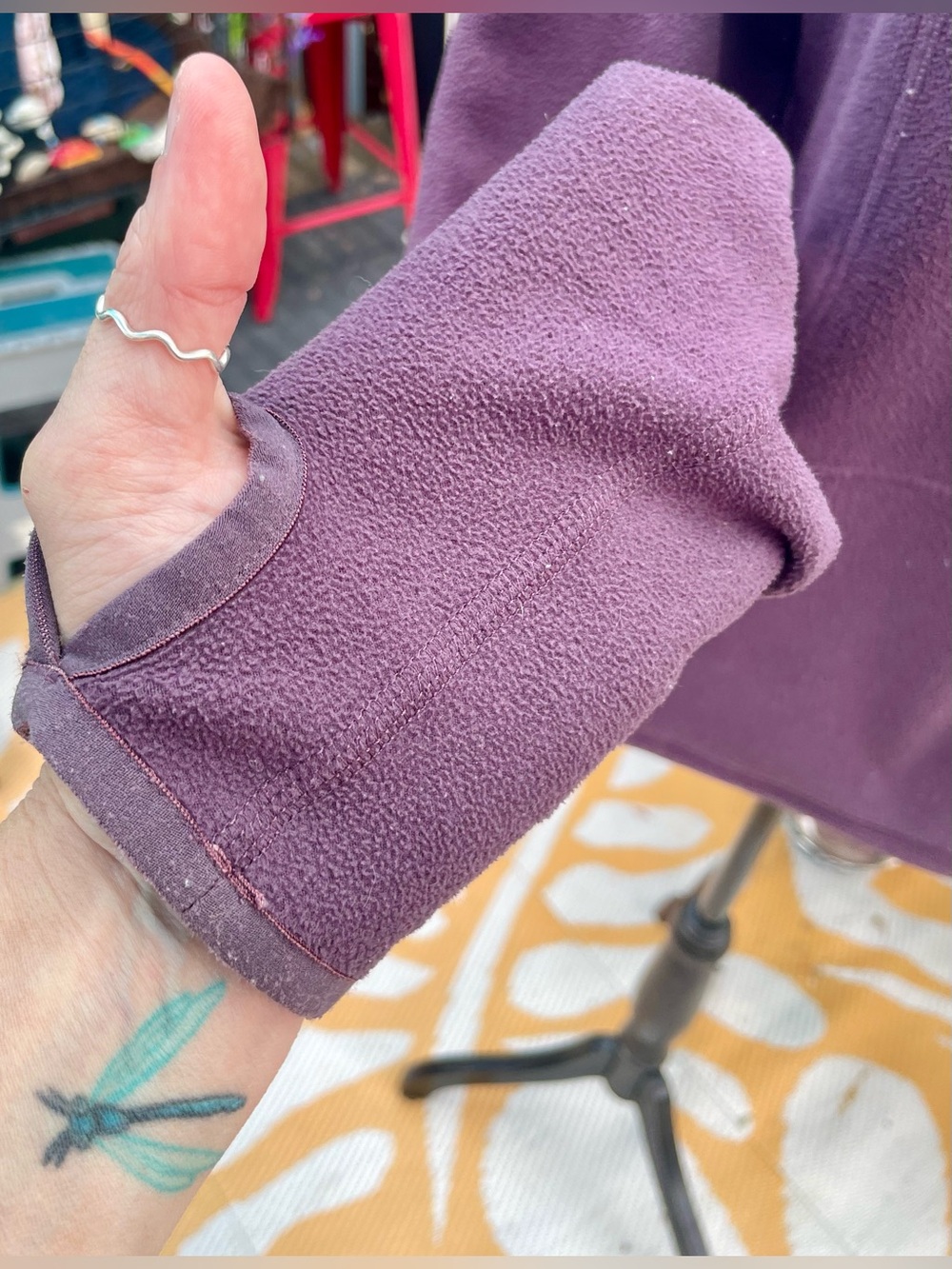 The North Face Women’s Fleece Unique Find! Dusty Plum color. WARM - Picture 7 of 15